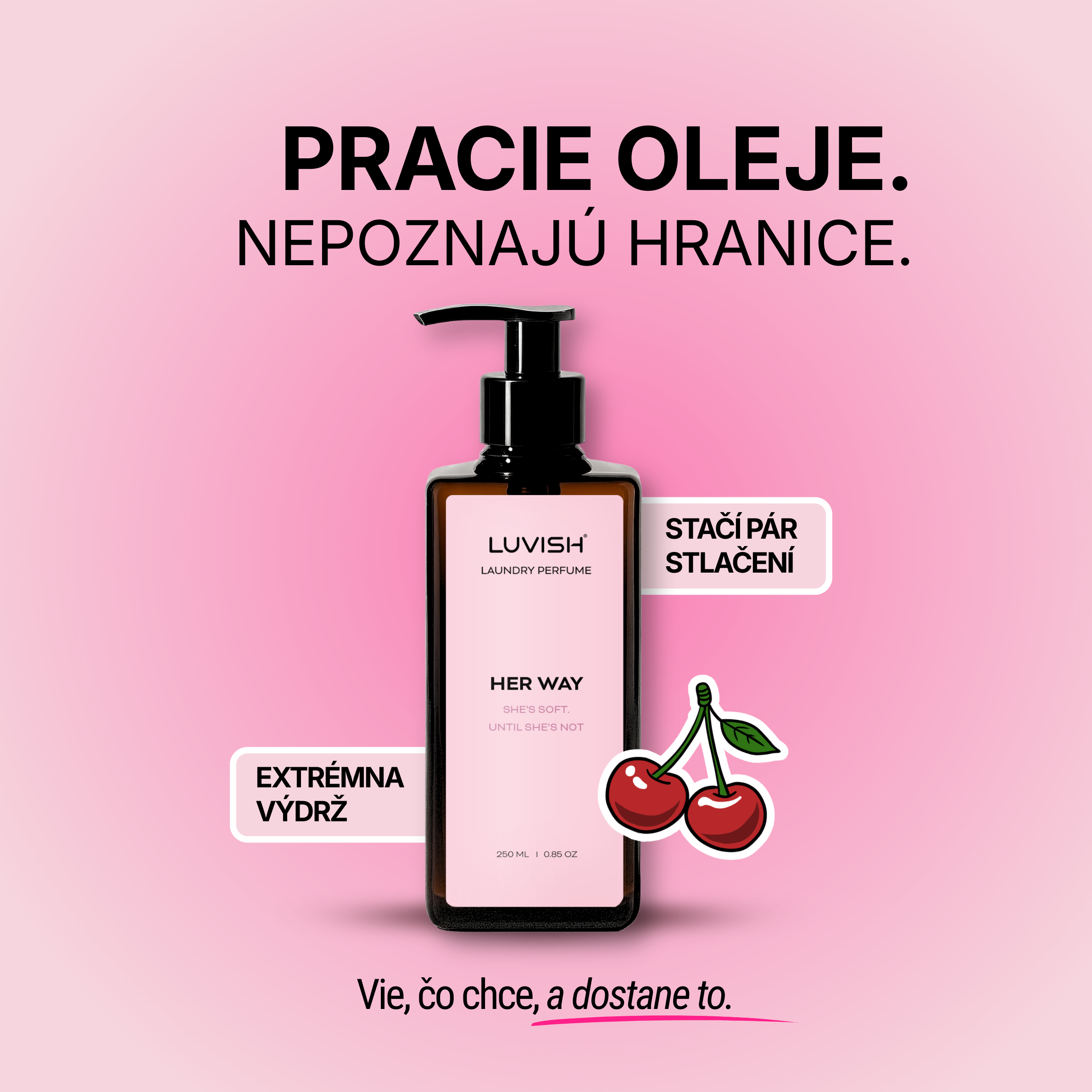 HER WAY pracie oleje