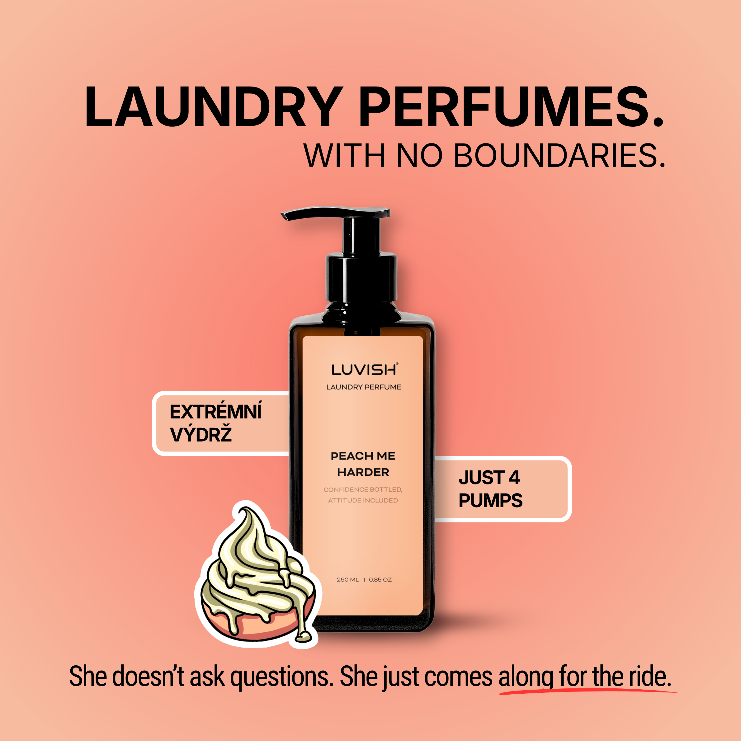 PEACH ME HARDER - Laundry Perfume