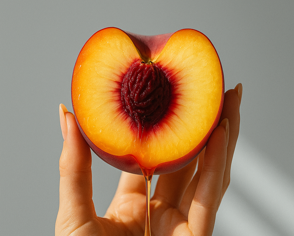 Šťavnatá broskyňa